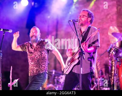 Almunecar, Spain, 28 August 2021, Eskorzo - live in concert © ifnm press / Alamy Live News Stock Photo