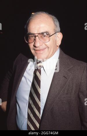 **FILE PHOTO** Ed Asner Has Passed Away. Ed Asner Circa 1980's Credit: Ralph Dominguez/MediaPunch Stock Photo