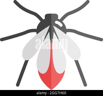 Mosquito vector icon Stock Vector Image & Art - Alamy