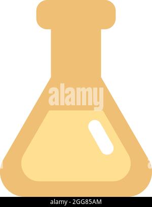 Chemical reaction, illustration, on a white background. Stock Vector