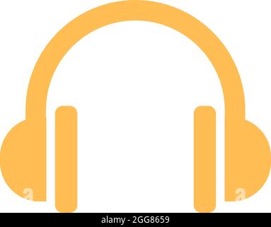 Administrator headphones, illustration, on a white background. Stock Vector
