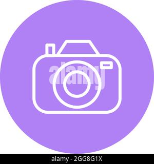 Wedding camera, illustration, vector on a white background. Stock Vector