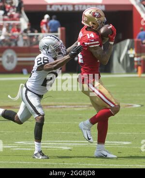 Las Vegas Raiders cornerback Nevin Lawson (26) during an NFL preseason  football game against the Los Angeles Rams Saturday, Aug. 21, 2021, in  Inglewood, Calif. (AP Photo/Kyusung Gong Stock Photo - Alamy