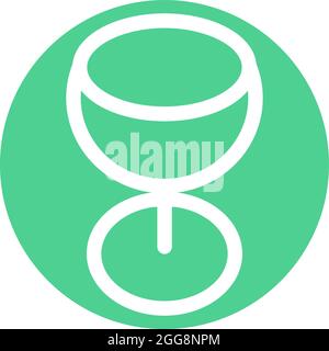 Absinthe green flat design long shadow glyph icon. Bottle and tall footed  glass with flaming shot. Distilled highly alcoholic beverage, liquor.  Alcohol bar drink, booze. Vector silhouette illustration 3836384 Vector Art  at
