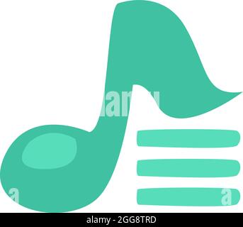 Player list, illustration, vector, on a white background. Stock Vector