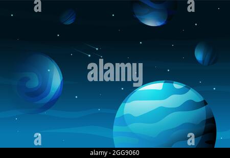 Space Objects Set, Cosmos Exploration, Space - Stock Illustration  [70046097] - PIXTA