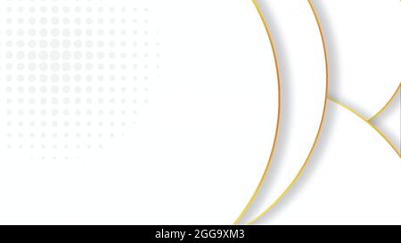 Circle With Yellow Ring BG Stock Vector