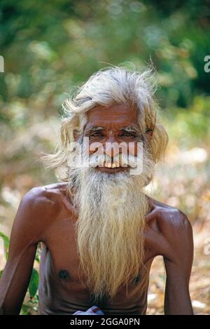 Sri Lanka. Badulla. Local man. Stock Photo