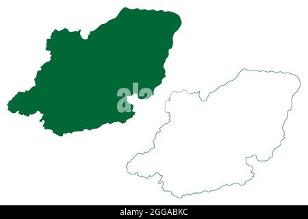 Kupwara district (Jammu and Kashmir union territory, Republic of India ...