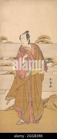Ichikawa Monosuke II, ca. 1790. Stock Photo