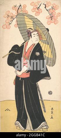 Ichikawa Monosuke II, ca. 1790. Stock Photo
