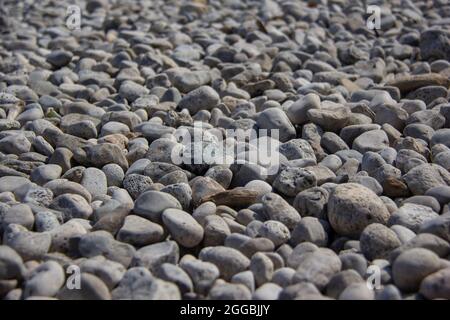 stones on a beach Stock Photo