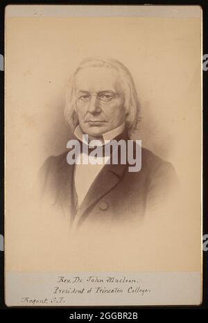 Portrait of SI Regent John Maclean (1800-1886), 1880s. Profile