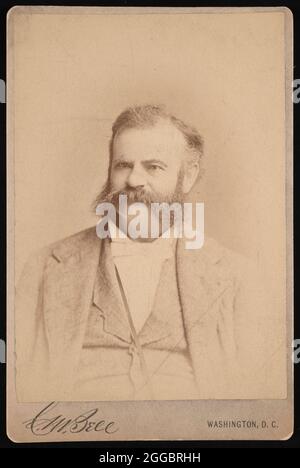 Portrait of John Wesley Powell (1834-1902), Circa 1872. Stock Photo