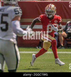 Santa Clara, California, USA. 29th Aug, 2021. San Francisco 49ers