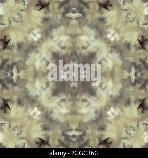 Abstract kaleidoscope background in grey and black colours. Mosaic texture Stock Photo