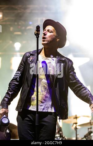 Raine Maida lead Singer of Our Lady Peace performs during the Together ...
