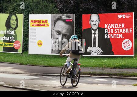 Wahlplakat, FDP, Christian Lindner, Bundestagswahl, Berlin, Deutschland ...