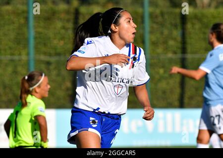 Formello, Italy. 29th Aug, 2021. during the Serie A match between SS LAZIO and UC SAMPDORIA at stadio Mirko Fersini Formello on August 29, 2021 in Formello, Italy. (Photo by Domenico Cippitelli/Pacific Press) Credit: Pacific Press Media Production Corp./Alamy Live News Stock Photo