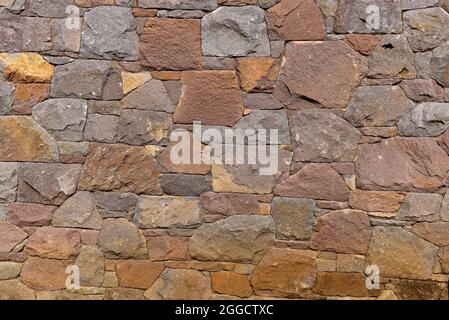 Acient brick wall. Grunge brick wall background. Background of old vintage brick wall. High quality photo, can be used as wallpaper Stock Photo