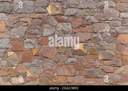 Acient brick wall. Grunge brick wall background. Background of old vintage brick wall. High quality photo, can be used as wallpaper Stock Photo
