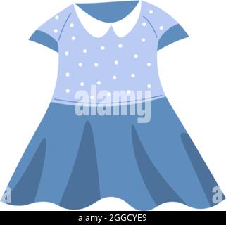 Baby Girls sleeveless dress fashion flat sketch template. Girls Kids ...