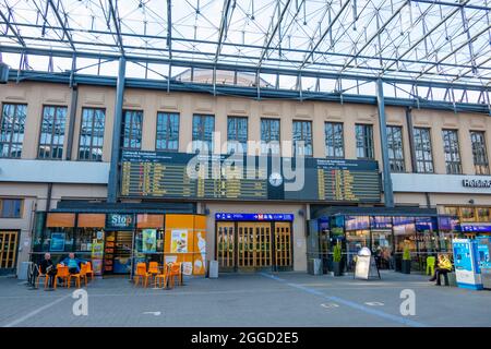 Rautatieasema, Helsinki, Finland Stock Photo