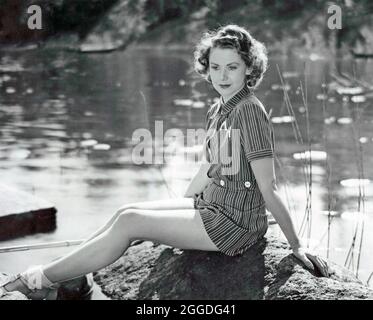 SONJA WIGERT (1913-1980) Norwegian-Swedish film actress and WW2 spy. The 2020 film The Spy was based on her work. Stock Photo