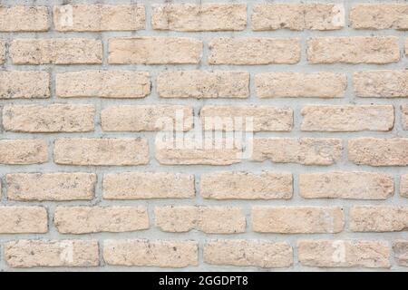 Brick wall background texture. Full frame Stock Photo