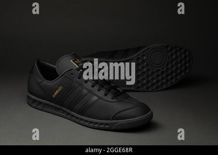 Adidas Hamburg Trainers Stock Photo