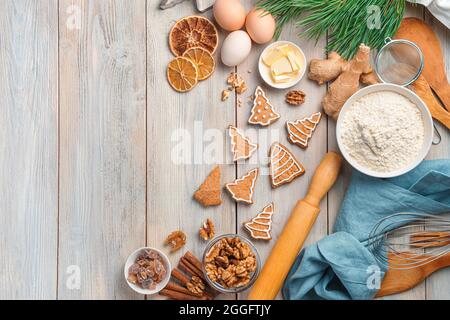 Female Hands Baking Utensils Beige Background Stock Photo by ©serezniy  666066564