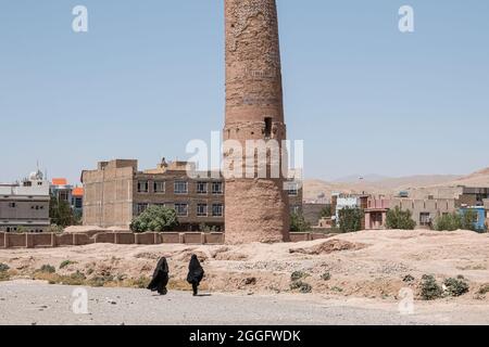 Musalla Minarets of Herat, Afghanistan Stock Photo