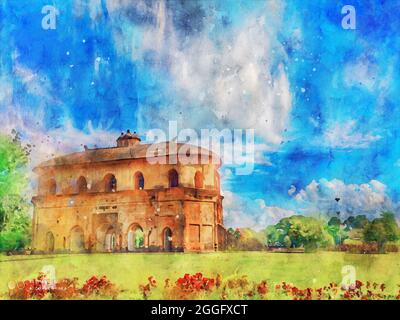 Talatal Ghar Royal Palace Ahom King Stock Photo 1165246714 | Shutterstock