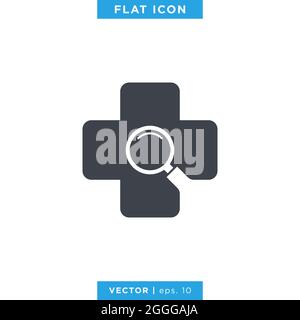 Health Cross Medical Icon Vector Logo Design Template. Stock Vector
