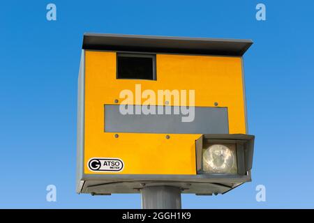 Gatso Speed Camera, United Kingdom Stock Photo