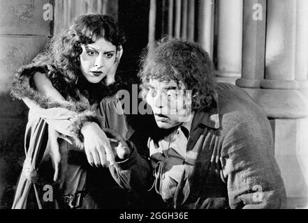 Hunchback of Notre Dame 1920 vintage still Stock Photo