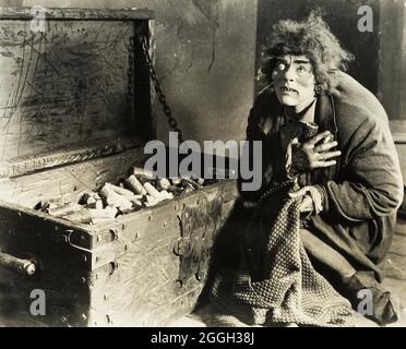 Hunchback of Notre Dame 1920 vintage still Stock Photo