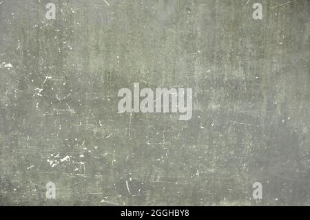 Old scratched metal texture, grunge worn out backdrop or texture Stock Photo