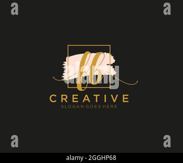 FB initial wedding monogram logo design Stock Vector Image & Art - Alamy