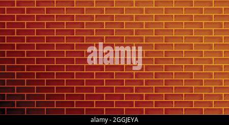 Abstract background brick wall surface geometric building technology wallpaper backdrop pattern seamless art design retro vector illustration Stock Vector