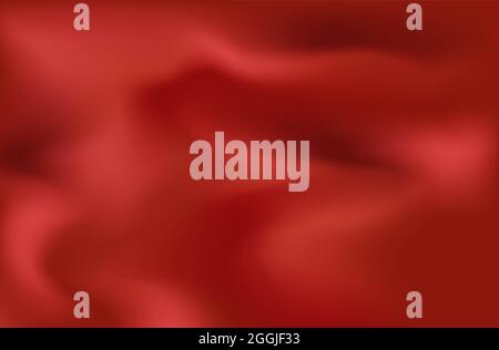 Red Silk Background Vector Stock Vector