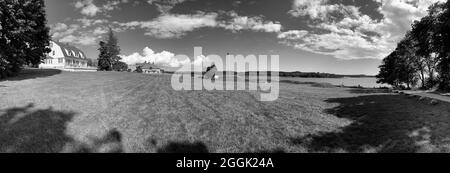 Fort Madison was acquired by the state of Maine in 1940. Also known as Fort George under British rule, Stock Photo