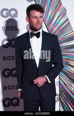 Mark Cavendish arriving at the GQ Men of the Year Awards at the Tate Modern in London. Picture date: Wednesday September 1, 2021. Stock Photo