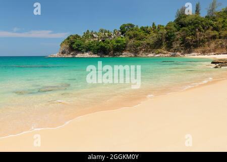 Laem Singh Beach, Phuket, Andamen Sea, Indian Ocean, Thailand, Asia Stock Photo