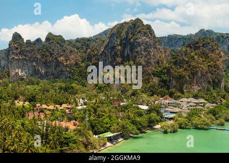 East Rai Leh Beach, Krabi, Thailand, Asia Stock Photo