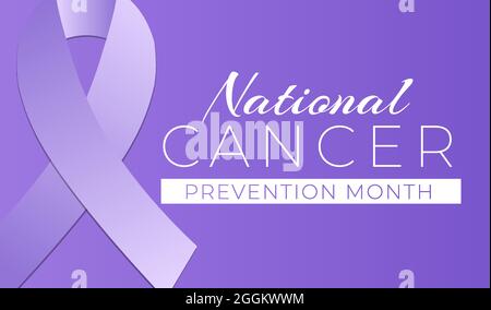 Premium Photo  March lilac cervical cancer awareness month lilac ribbon