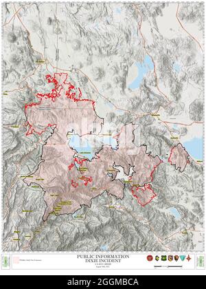 Map of Tehama in California Stock Photo - Alamy