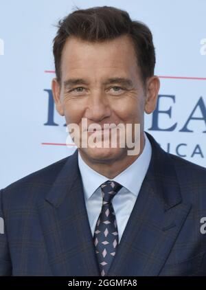 Los Angeles, USA. 01st Sep, 2021. Clive Owen arrives at FX's IMPEACHMENT: AMERICAN CRIME STORY Premiere held at the Pacific Design Center in West Hollywood, CA on Wednesday, ?September 1, 2021. (Photo By Sthanlee B. Mirador/Sipa USA) Credit: Sipa USA/Alamy Live News Stock Photo