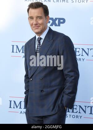 Los Angeles, USA. 01st Sep, 2021. Clive Owen arrives at FX's IMPEACHMENT: AMERICAN CRIME STORY Premiere held at the Pacific Design Center in West Hollywood, CA on Wednesday, ?September 1, 2021. (Photo By Sthanlee B. Mirador/Sipa USA) Credit: Sipa USA/Alamy Live News Stock Photo