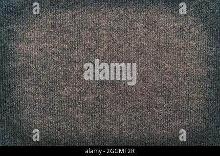 Gray synthetic wool carpet for background and design Stock Photo